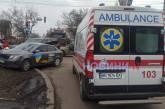 A double accident in the center of Mykolaiv has resulted in injuries and caused massive traffic jams (photos available).