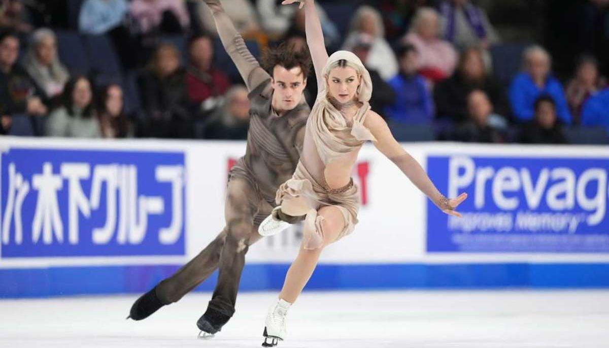 How figure skaters perform to the soundtrack of "Dune."