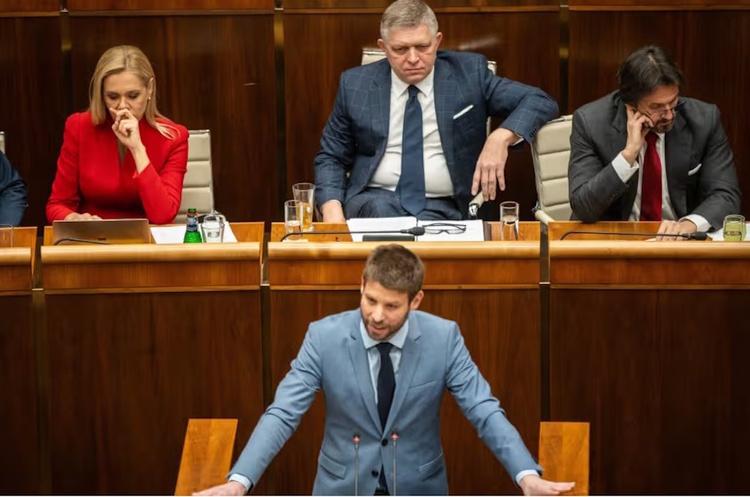 The Slovak Parliament lacked a quorum to discuss Fico's resignation.