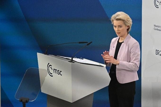 The European Commission will soon unveil a plan for Europe's rearmament, according to von der Leyen.