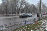 A VAZ collided with a Renault in Mykolaiv.